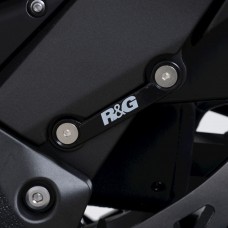 R&G Racing Rear Footrest Blanking Plate (Left Side) for the Kawasaki Z1000SX (Ninja 1000) '20-'22 / KLR650 '2022